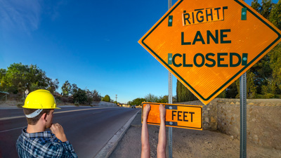 Lane Closure