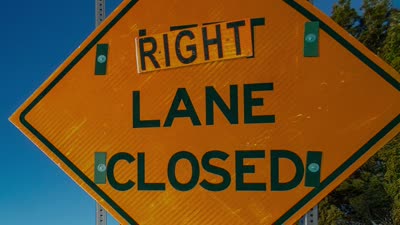 Lane Closure