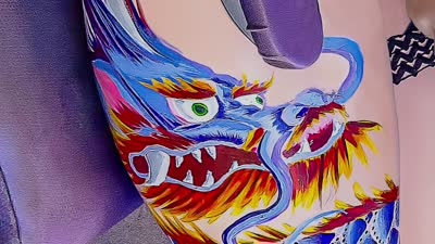 Dragon Tattoo Lady